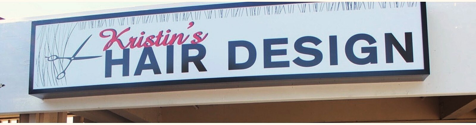 Kristin's Hair Design storefront in Northwood Square, San Jose